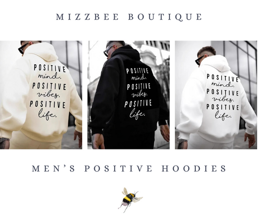 💪 Men’s Positive Hoodies 💪