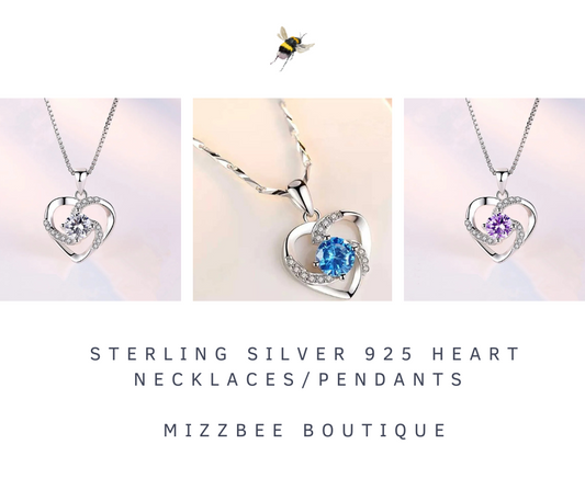 💙 Sterling Silver 925 Heart Necklaces/Pendants 💙