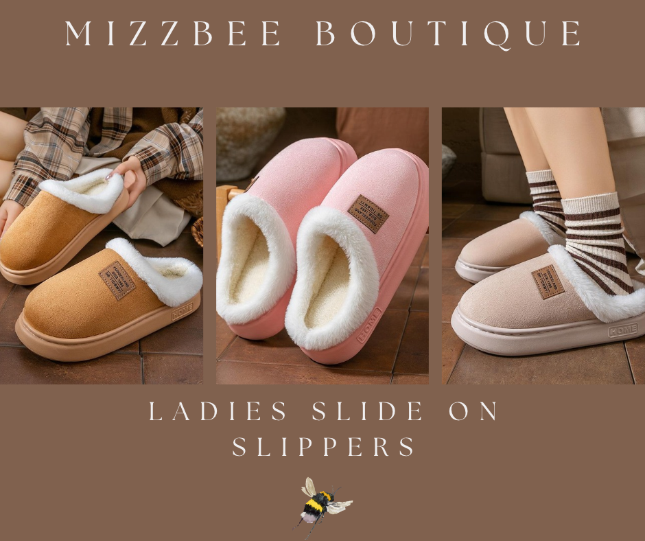 ✨ Ladies Slide On Slippers ✨