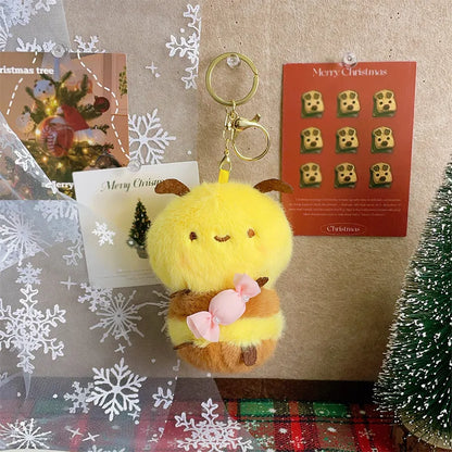 🐝 Candy Bee Plushie Keyrings 🐝