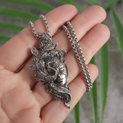 Masquerade Mask Necklace