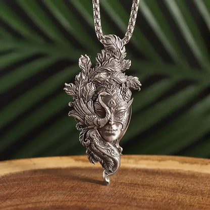Masquerade Mask Necklace
