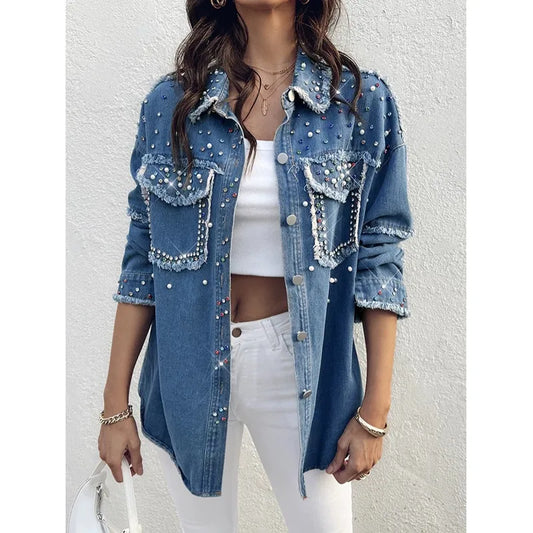 💎 Diamante Denim Jacket 💎