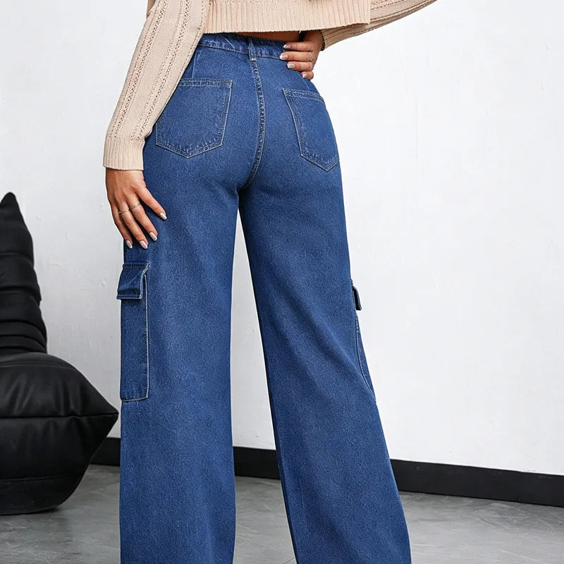 👖 Casual Full Length Combat Style Jeans 👖