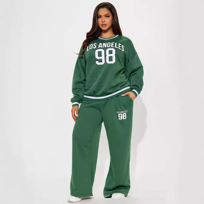 Green Los Angeles Tracksuit