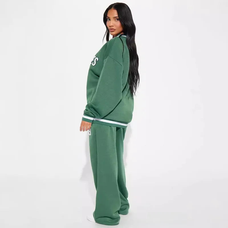 Green Los Angeles Tracksuit