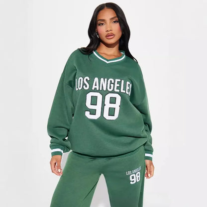 Green Los Angeles Tracksuit