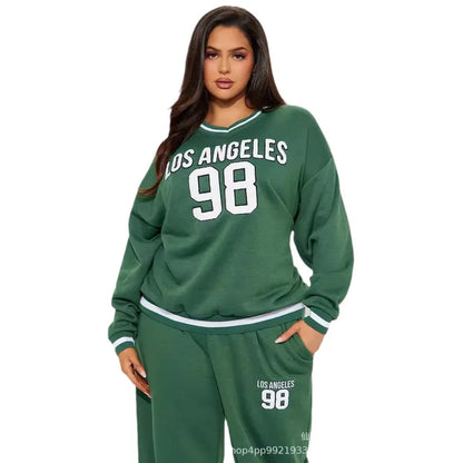 Green Los Angeles Tracksuit