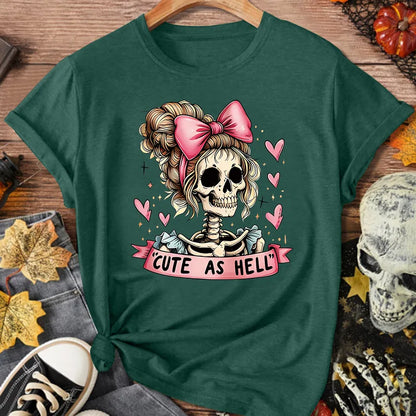🎀💀 Cute As Hell (Multiple Colour Options!)💀🎀