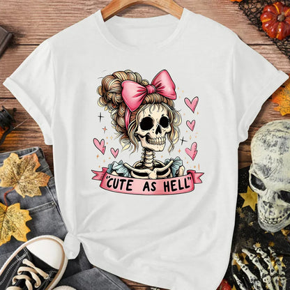 🎀💀 Cute As Hell (Multiple Colour Options!)💀🎀