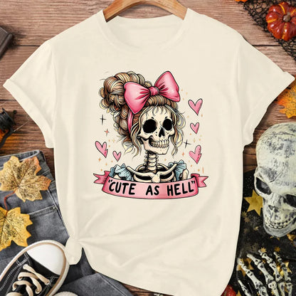 🎀💀 Cute As Hell (Multiple Colour Options!)💀🎀