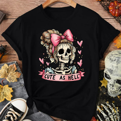🎀💀 Cute As Hell (Multiple Colour Options!)💀🎀