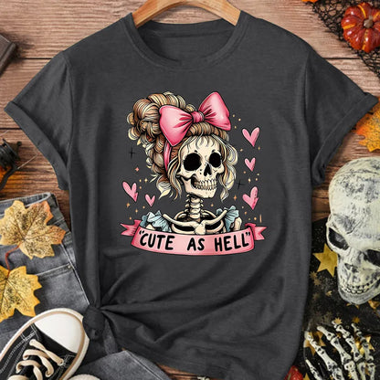 🎀💀 Cute As Hell (Multiple Colour Options!)💀🎀