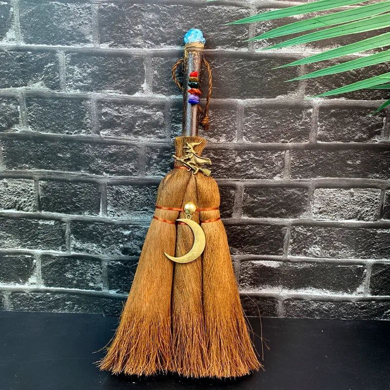 🧹 1pc Crystal Witch Broom  🧹