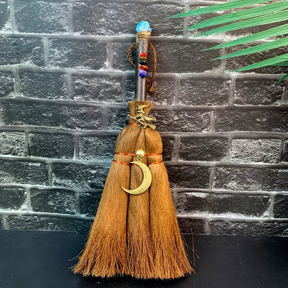 🧹 1pc Crystal Witch Broom  🧹
