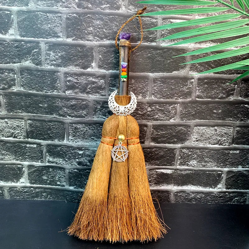 🧹 1pc Crystal Witch Broom  🧹