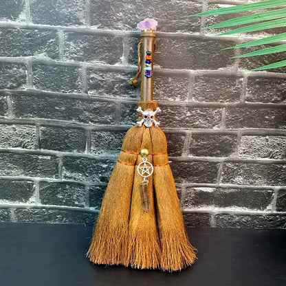 🧹 1pc Crystal Witch Broom  🧹