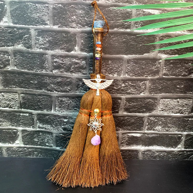 🧹 1pc Crystal Witch Broom  🧹