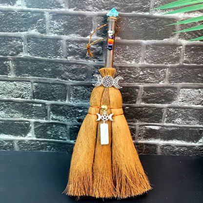 🧹 1pc Crystal Witch Broom  🧹