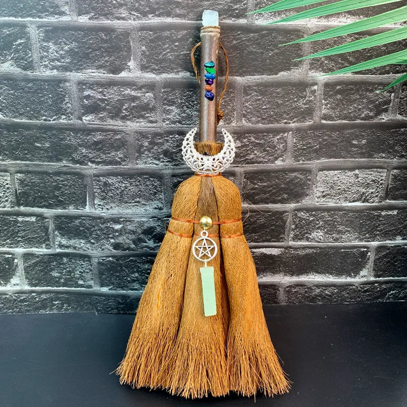 🧹 1pc Crystal Witch Broom  🧹