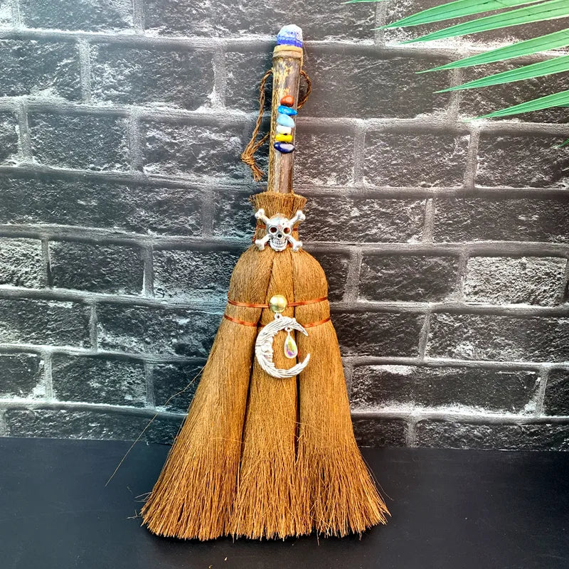 🧹 1pc Crystal Witch Broom  🧹
