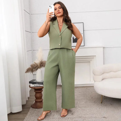 💙💚 Casual Solid Colour Pant Co-Ord Set 💚💙
