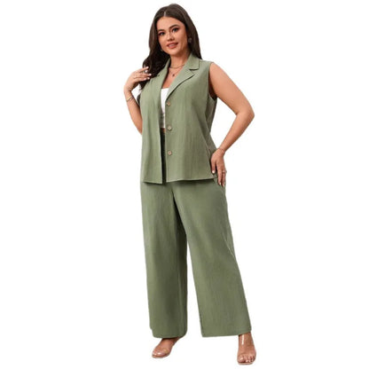 💙💚 Casual Solid Colour Pant Co-Ord Set 💚💙
