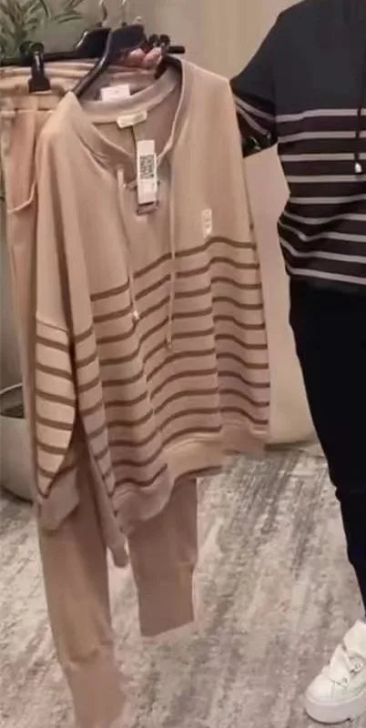 ✨ Casual Striped 2-Piece Lounge Set ✨