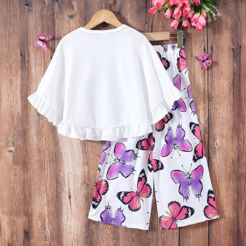 🦋 2PC Butterfly Pants Set 🦋