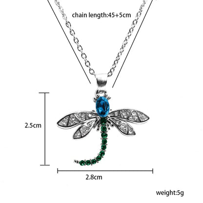 ✨ Dragonfly Rhinestone Necklace ✨