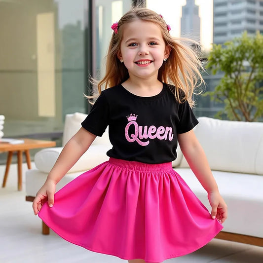 👑 Kids Queen 2pc Co-Ord Set 👑