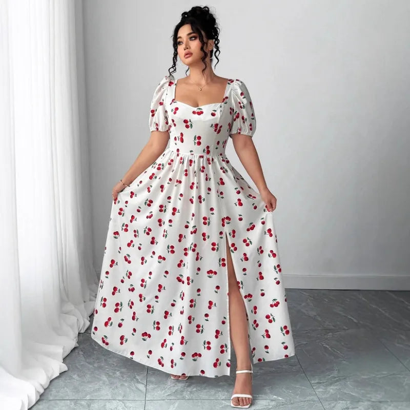 🍒 Cherry Print Dress (7 Colour Choices!) 🍒