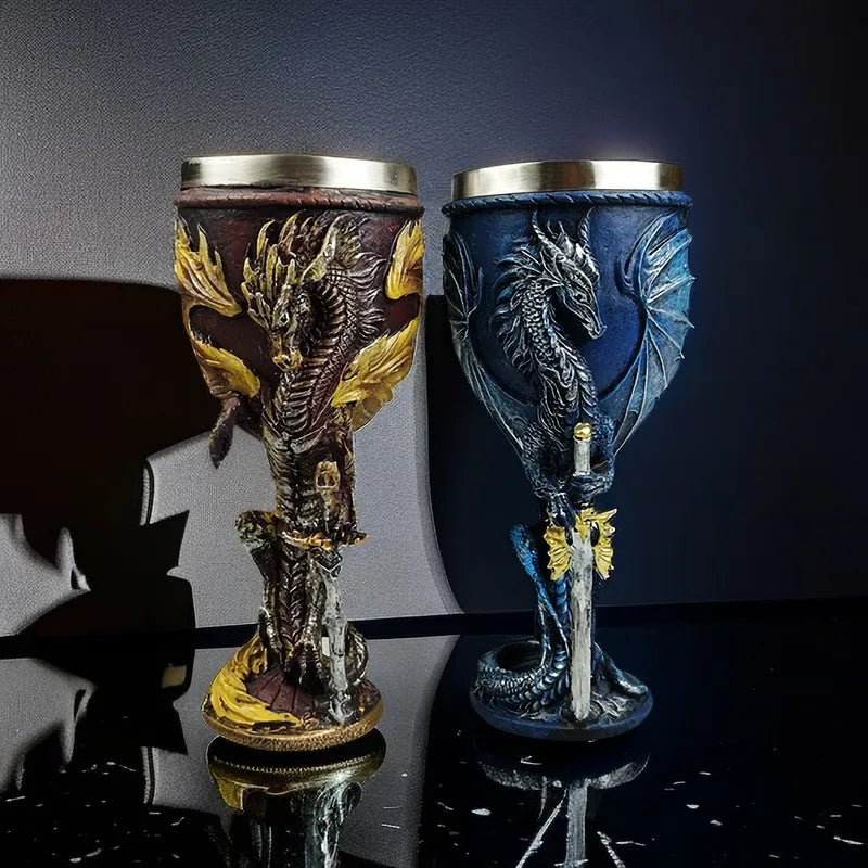 🐉 Medieval Dragon Goblets 🐉