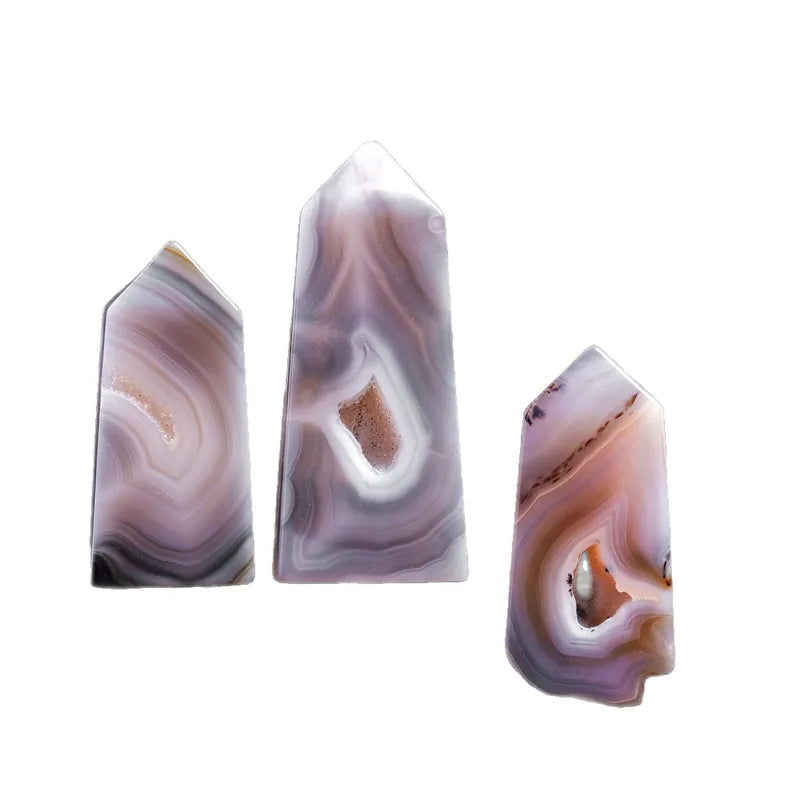 💎 Agate Druzy Crystal Towers 💎