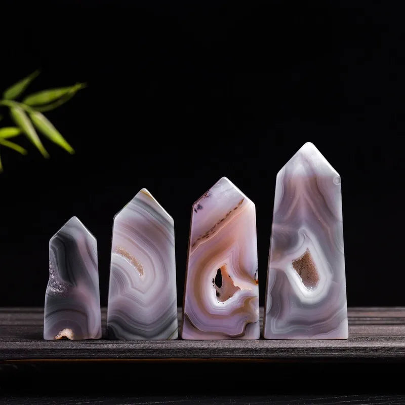 💎 Agate Druzy Crystal Towers 💎