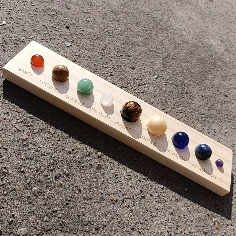 🌌 Solar System Crystal Plaque 🌌