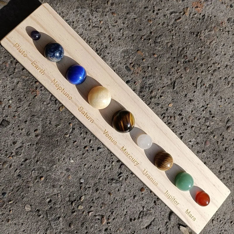 🌌 Solar System Crystal Plaque 🌌