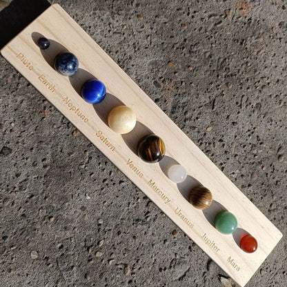 🌌 Solar System Crystal Plaque 🌌