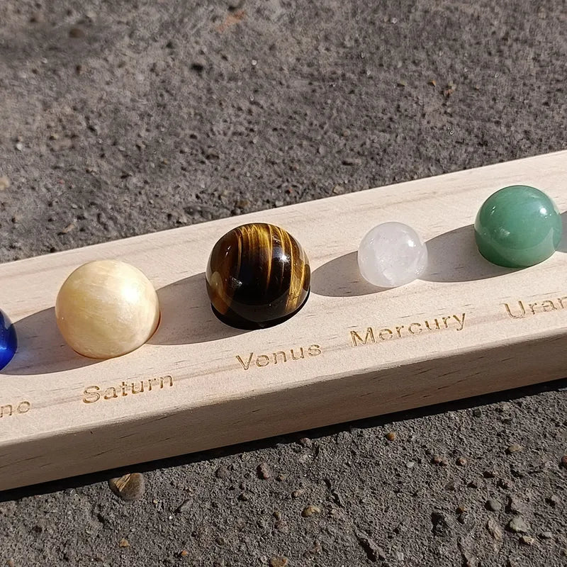 🌌 Solar System Crystal Plaque 🌌