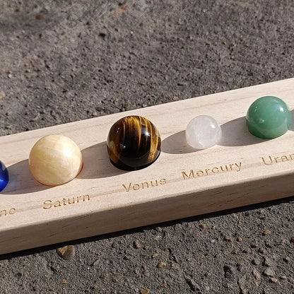 🌌 Solar System Crystal Plaque 🌌