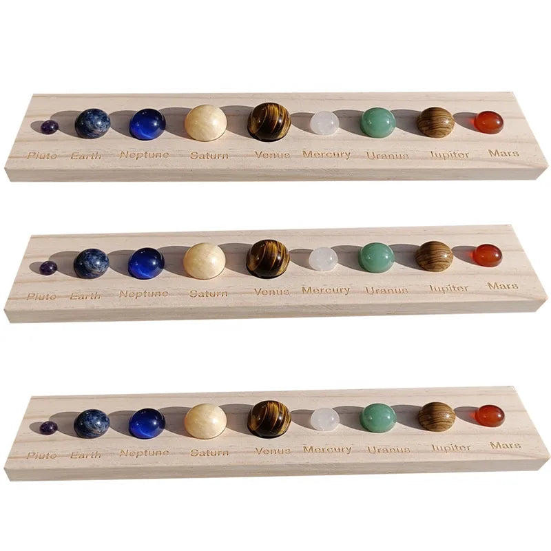 🌌 Solar System Crystal Plaque 🌌