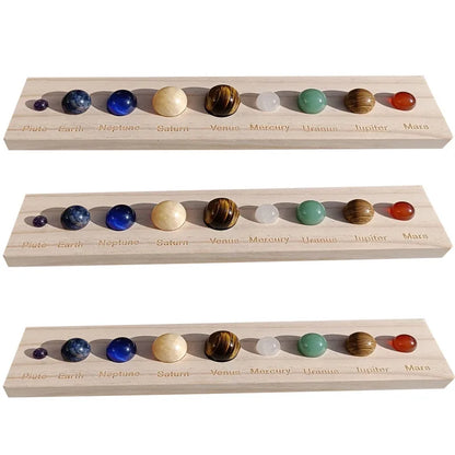 🌌 Solar System Crystal Plaque 🌌