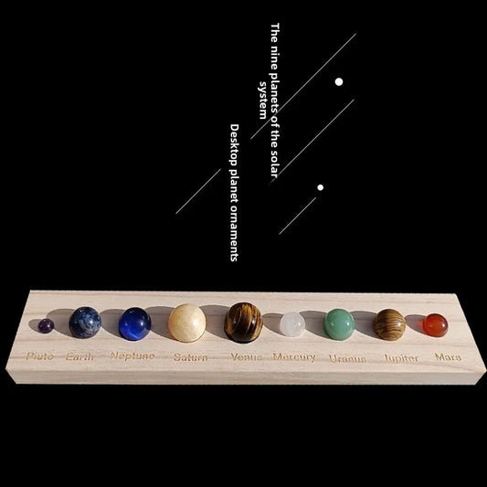🌌 Solar System Crystal Plaque 🌌