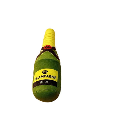 🍾🐕 Alcohol Bottle Themed Plush Pet Toy 🐕🍾