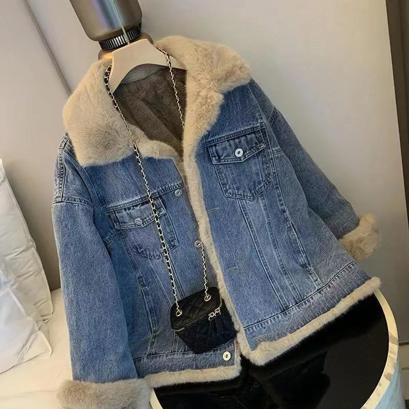 Denim Fur Jackets