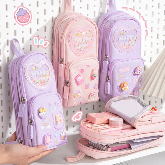 🎀✨ Kawaii Princess Pencil Case Organisers! ✨🎀