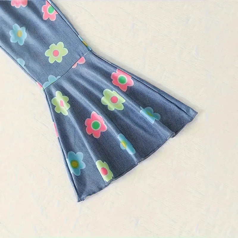 🌸☀️ Colourful Flower Summer Outfit Set ☀️🌸