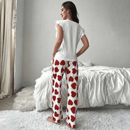 💕 Short Sleeves Heart PJ Sets 💕