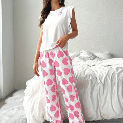 💕 Short Sleeves Heart PJ Sets 💕