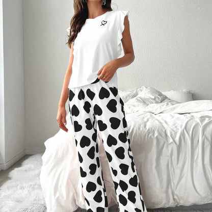 💕 Short Sleeves Heart PJ Sets 💕